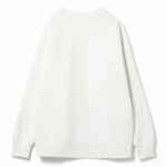 Свитшот оверсайз унисекс TRUE SELF, молочно-белый, размер S