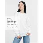 Футболка оверсайз унисекс СITY SAPIENS, молочно-белая, размер M