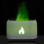 Увлажнитель-ароматизатор FIRE FLICK с имитацией пламени, белый