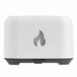 Увлажнитель-ароматизатор FIRE FLICK с имитацией пламени, белый