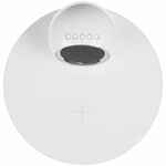 Станция беспроводной зарядки с часами и подсветкой GLOBEBEE, белая