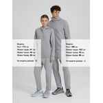 Куртка с капюшоном унисекс BEGI, серая, размер S