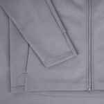 Куртка с капюшоном унисекс BEGI, серая, размер S