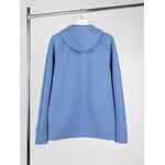 Куртка с капюшоном унисекс BEGI, синяя, размер S