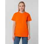 Футболка унисекс T-BOLKA 140, оранжевая, размер S