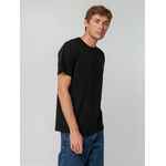 Футболка унисекс T-BOLKA 140, черная, размер S