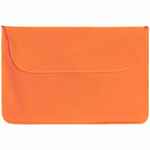 Надувная подушка под шею в чехле SLEEP, оранжевая