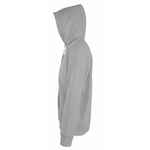 Толстовка мужская на молнии с капюшоном SEVEN MEN 290, серый меланж, размер S