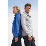 Толстовка унисекс STONE черный меланж, размер XS