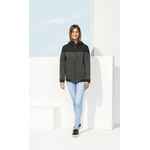 Куртка унисекс VOLTAGE черный меланж/черный, размер S