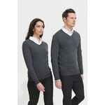 Пуловер женский GLORY WOMEN черный меланж, размер M