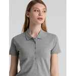 Рубашка поло женская PHOENIX WOMEN серый меланж, размер XXL