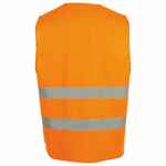 Жилет светоотражающий SECURE PRO оранжевый неон, размер 10/14 лет