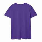 Футболка унисекс T-BOLKA 140, фиолетовая, размер S