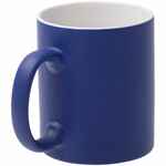 Кружка PROMO матовая, синяя