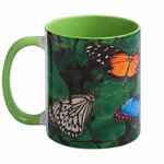 Кружка PROMO PLUS для сублимационной печати, зеленое яблоко