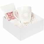 Коробка SATIN, малая, белая