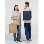 Холщовая сумка на плечо JUHU, синяя