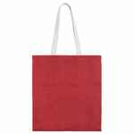 Холщовая сумка на плечо JUHU, красная