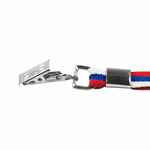 Лента для бейджа CITIZEN, триколор