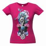 Футболка женская BEAUTY SLEEP, ярко-розовая (фуксия), размер M