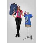 Футболка женская BEAUTY SLEEP, ярко-розовая (фуксия), размер L