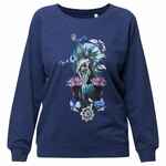 Толстовка BEAUTY SLEEP, синий меланж, размер S