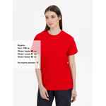 Футболка T-BOLKA 180 красная, размер XS