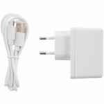 Настольная лампа с беспроводной зарядкой POWER SPOT, белая