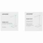 Настольная лампа с беспроводной зарядкой POWER SPOT, белая