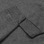 Толстовка с капюшоном SNAKE II черный меланж, размер S