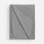 Флисовый плед WARM&PEACE, серый