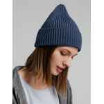 Шапка STOUT, синий меланж