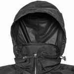 Ветровка LATTVIND черная, размер XXS