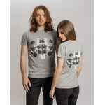 Футболка женская «Подсознательность», серый меланж, размер S