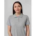 Рубашка поло женская VIRMA STRETCH LADY, серый меланж, размер M