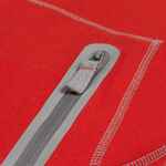 Толстовка REVERS, серая с красным, размер XS