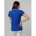 Рубашка поло женская VIRMA STRIPES LADY, ярко-синяя, размер S