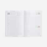 Ежедневник NEW NEBRASKA, датированный, красный