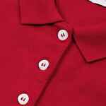 Рубашка поло женская SUNSET красная, размер S