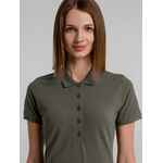 Рубашка поло женская NEPTUNE темно-серая, размер S