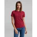 Рубашка поло женская NEPTUNE вишнево-красная, размер S