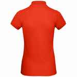 Рубашка поло женская INSPIRE красная, размер XS
