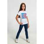 Футболка детская «Небоскребы», белая, размер 5/6