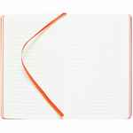 Блокнот SHALL, в линейку, оранжевый