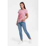 Футболка женская GRAND GRANAT NEW, белая с красным, размер XS