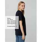 Футболка унисекс T-BOLKA 140, темно-синяя, размер S