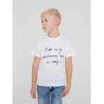 Футболка детская «Так хочу работать», белая, на рост 106-116 см (6 лет)