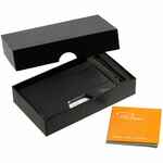 Футляр для карт с зажимом для купюр COOPER, черный