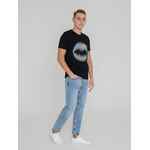 Футболка LETUCCI, черная, размер XS